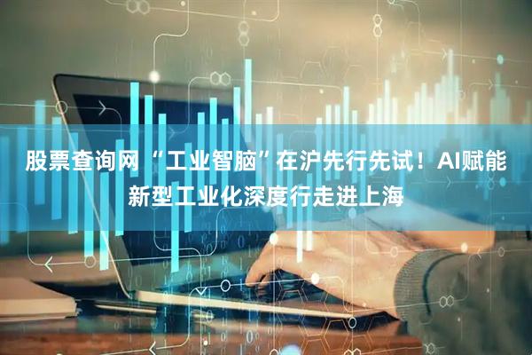 股票查询网 “工业智脑”在沪先行先试！AI赋能新型工业化深度行走进上海