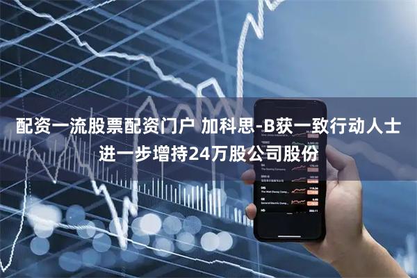 配资一流股票配资门户 加科思-B获一致行动人士进一步增持24万股公司股份